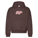 Kappa Alpha Theta Pink Script Star PR Hoodie 2