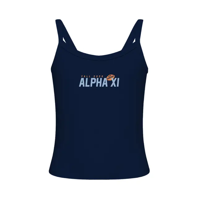 Alpha Xi Bold Lettering Game Day Tank 2
