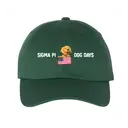 Sigma Pi Playful Dog Illustration Philanthropy Hat 2