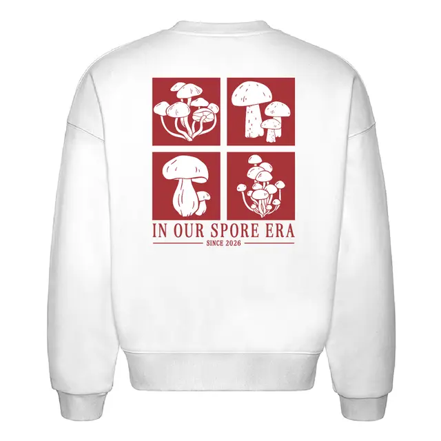 Mycology Club Mushroom Grid PR Crewneck 2