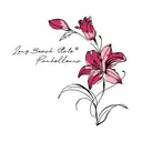 National Panhellenic Conference Pink Lily Illustration PR Hoodie