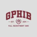 Gamma Phi Beta Bold Lettering Rush Hoodie