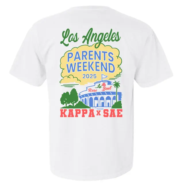 Kappa Kappa Gamma and SAE Rose Bowl Parents Weekend Shirt 2