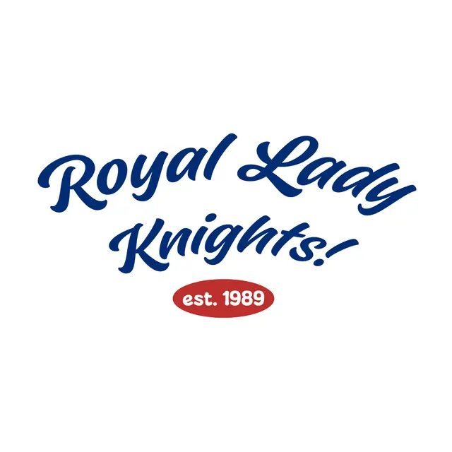 Royal Lady Knights Bold Script PR Shirt