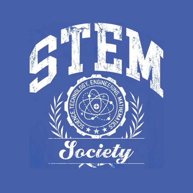 STEM Society Bold Athletic Text PR Shirt