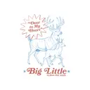 Alpha Phi Deer Heart Graphic Big Little Reveal Shirt