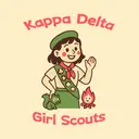 Kappa Delta Cartoon Scout Character PR Shirt