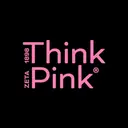 Zeta Tau Alpha Simple Pink Texts Philanthropy Crewneck