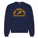 Men's Track & Field Runner Graphic and Bold Texts PR Crewneck 2