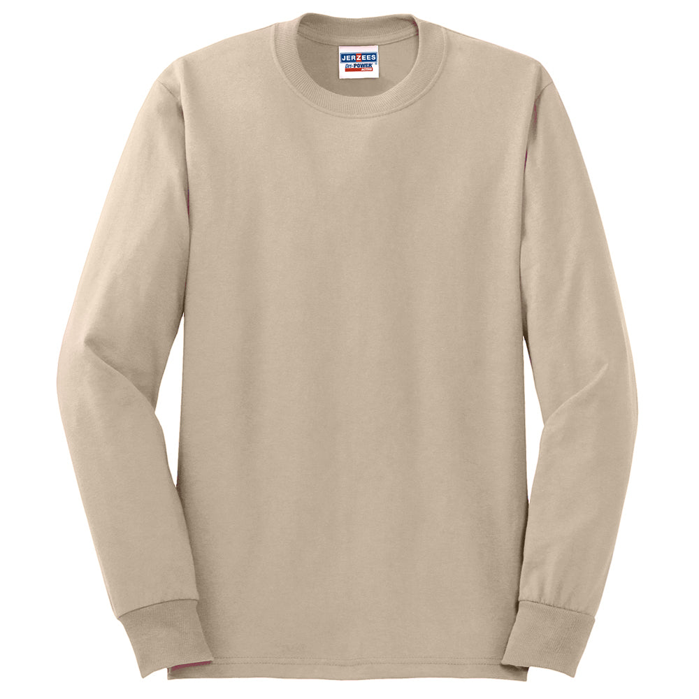 Jerzees Adult 5.6 Oz. Dri-Power Active Long-Sleeve T-Shirt | Fresh