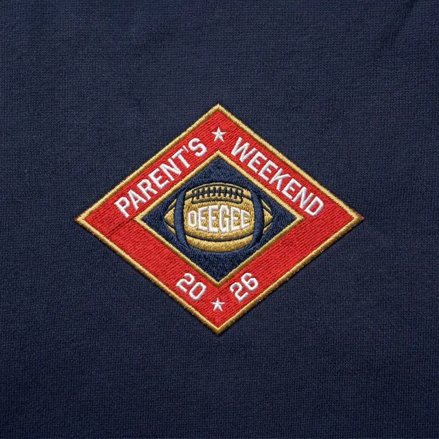 Delta Gamma Football Design Parents Weekend Crewneck