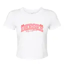 Delta Gamma Bow Accent Block Text Recruitment Shirt 2