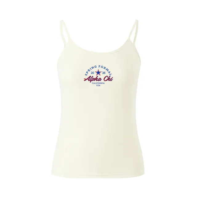 Alpha Chi Omega Star Graphic Semi Formal Tank 2