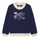 Delta Zeta Skiing Illustration Date Party Sweater 2