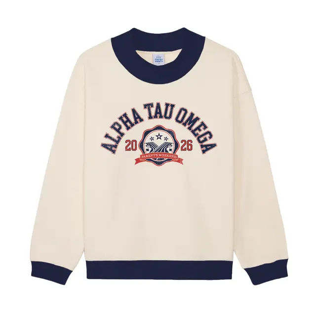 Alpha Tau Omega Shield Design Parents Weekend Sweater 2
