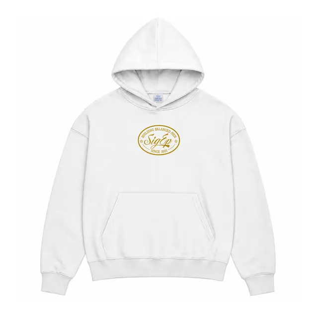 Sigma Phi Epsilon Oval Logo Text PR Hoodie 2