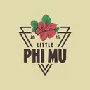 Phi Mu Hibiscus Triangle Big Little Reveal Tank
