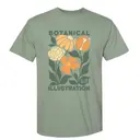 Botanical Illustration Club Floral Graphic PR Shirt 2
