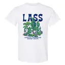 Landscape Architecture Student Society LASS Bold Lettering with Forest Illustration PR Shirt 2
