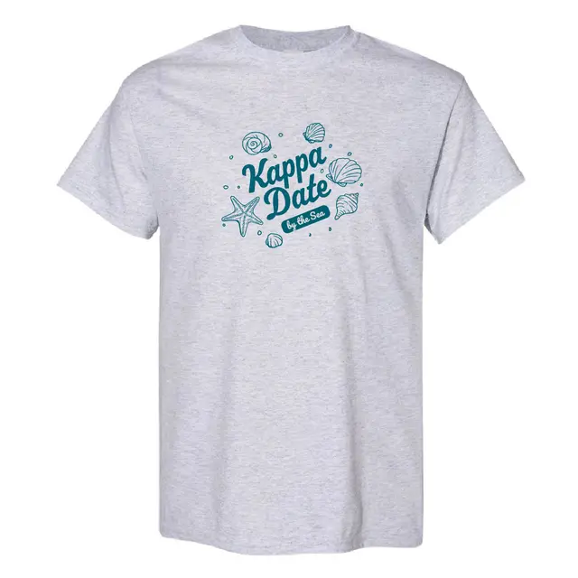 Kappa Kappa Gamma Seashells Text Date Party Shirt 2