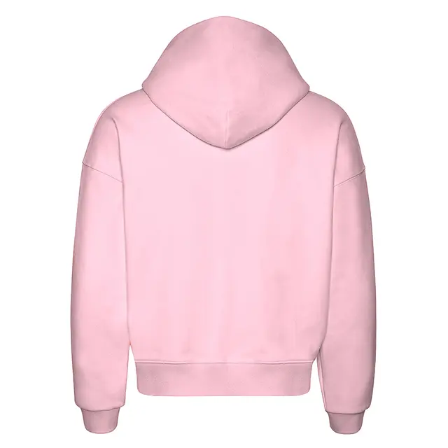Fresh Prints Boston Hoodie Pink Back
