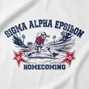 Sigma Alpha Epsilon Football Player Homecoming Hoodie