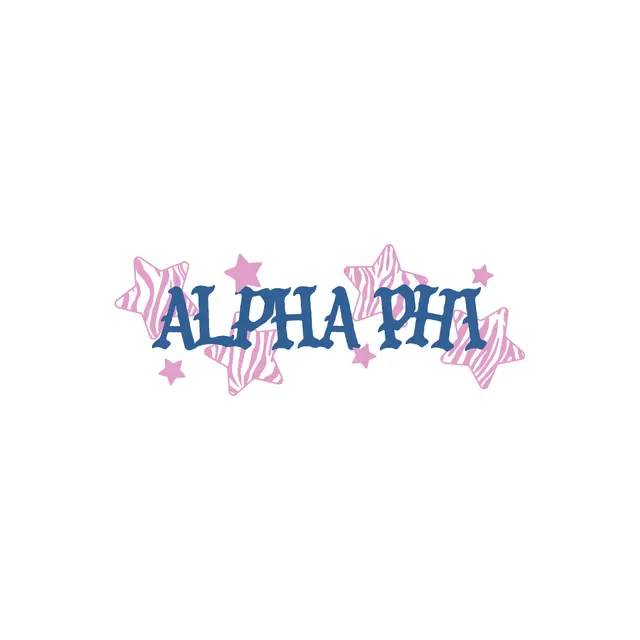 Alpha Phi Stars and Stripes PR Crewneck