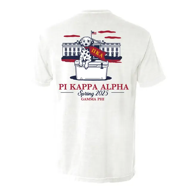 Dalmatian Cooler with White House PR Shirt 2