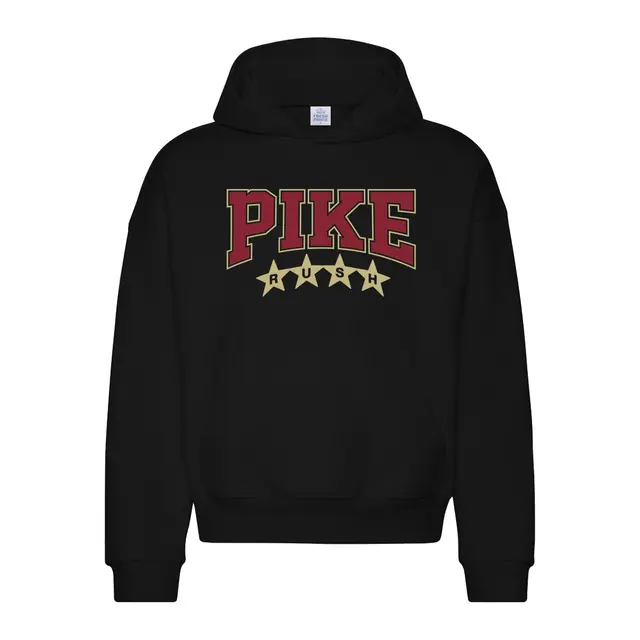 Pi Kappa Alpha Bold Block Lettering Rush Hoodie 2