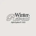 Alpha Epsilon Pi Elegant Script Winter Retreat Shirt