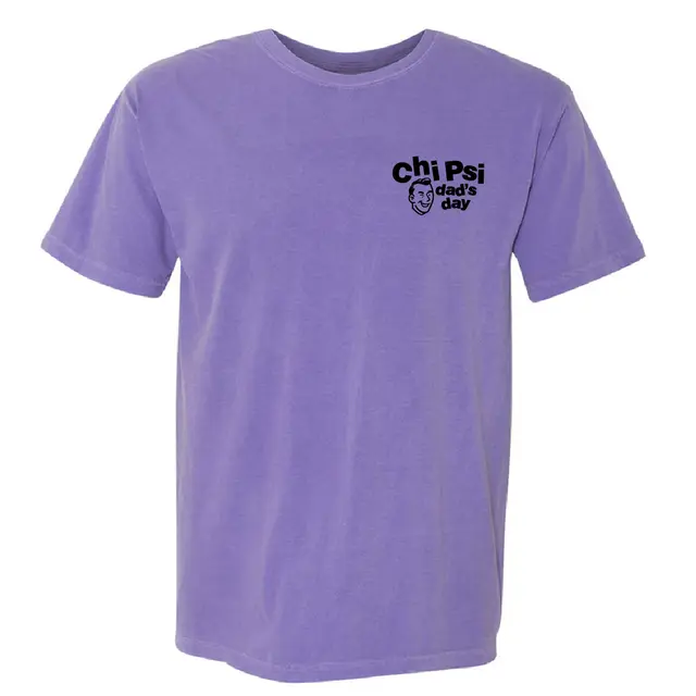 Chi Psi Retro Wink Dad's Day Shirt 2
