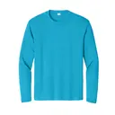 Sport-Tek Men's Zone Performance Long Sleeve T-Shirt Atomic Blue Front