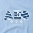 Alpha Epsilon Phi Striped Lettering Floral PR Tank