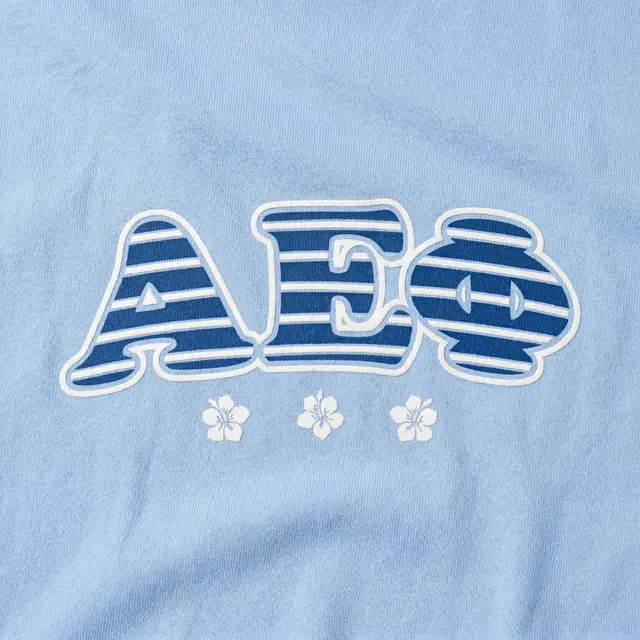 Alpha Epsilon Phi Striped Lettering Floral PR Tank