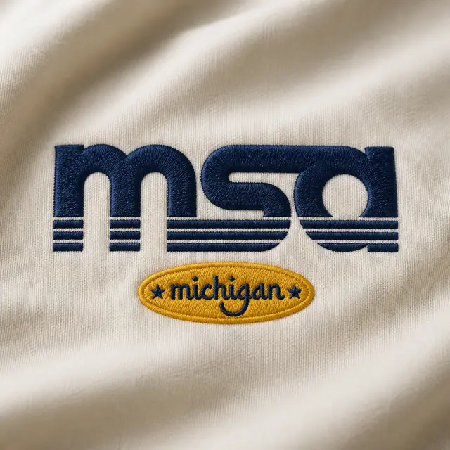 Muslim Student Association Bold Block Lettering PR Sweater