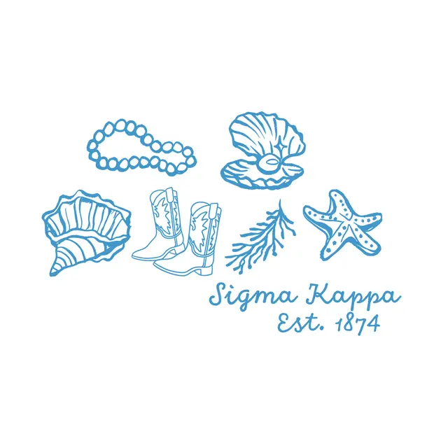 Sigma Kappa Beachy Cowgirl PR Shirt