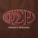 Phi Sigma Rho Outlined Text Parents Weekend Hoodie