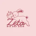Zeta Tau Alpha Bunny Strawberry Bid Day Tank