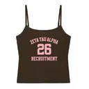 Zeta Tau Alpha Polka Dot Number Recruitment Tank 2