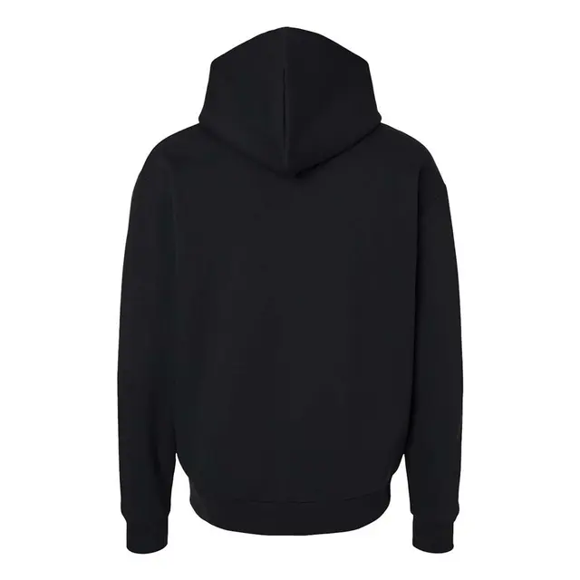 Independent Trading Co. Unisex Boulevard Heavyweight Hooded Sweatshirt Black Back