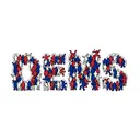 Penn Dems Bold Figure Text PR Hoodie