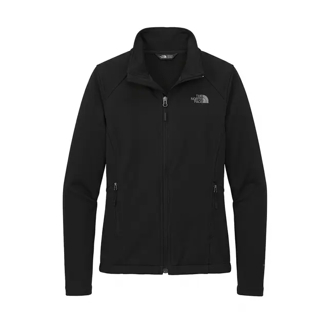 The North Face The North Face® Women's Chest Logo Ridgewall Soft Shell Jacket TNF Black Front