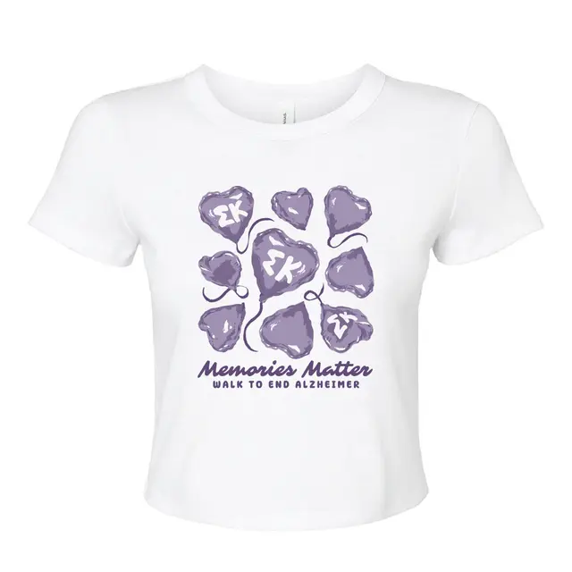 Sigma Kappa Heart Balloons Philanthropy Shirt 2