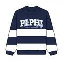 Pi Beta Phi Bow Adorned Block Lettering Parents Weekend Sweater 2