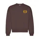 Indian Student Association Leafy Laurel Outline Crewneck 2