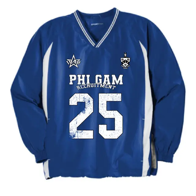 Phi Gamma Delta Bold Number 25 Rush Shirt-2