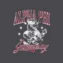 Alpha Phi Eagle Graphic Game Day Hoodie