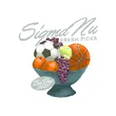 Sigma Nu Sports and Fruit Illustration Rush Sweater