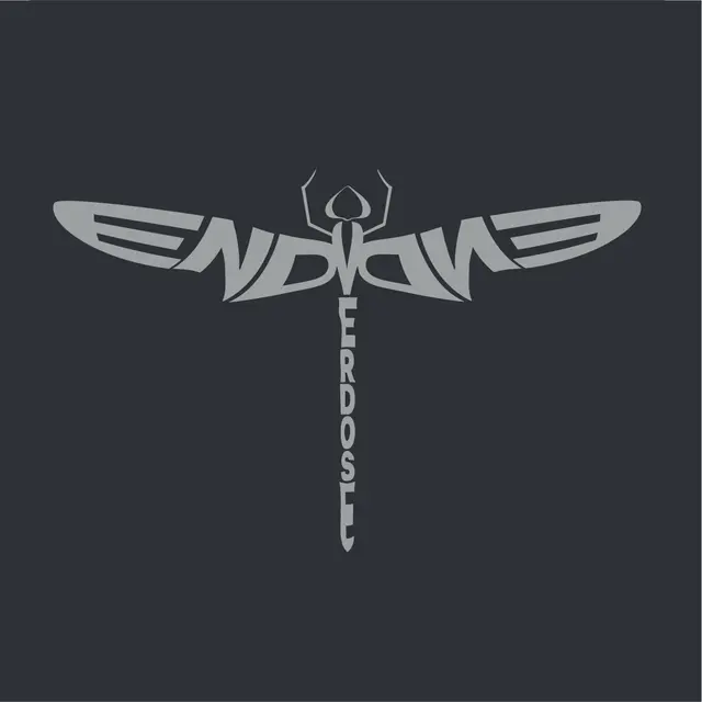 End Overdose Bold Logo and Dragonfly Graphic Club Shirt