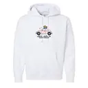 Alpha Delta Pi Pink Car Parent's Weekend Hoodie 2